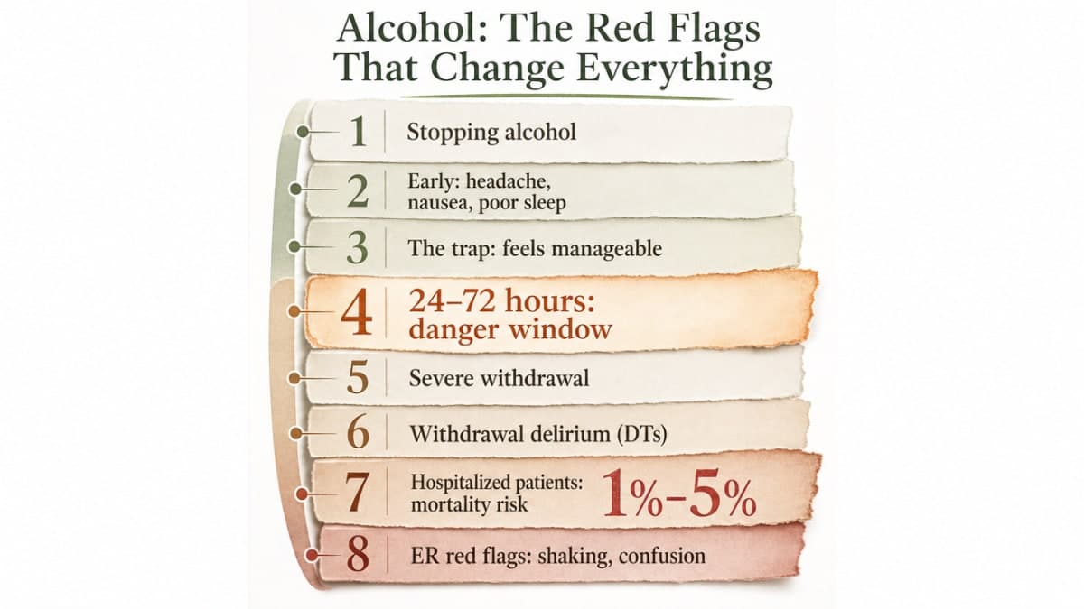 Visualize the cited 1-5% mortality risk of alcohol withdrawal delirium referenced in this specific section